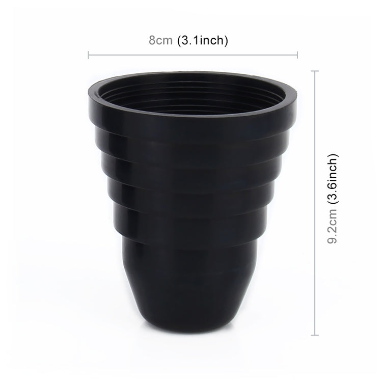 2 coperture antipolvere in gomma morbida per faro universale, adatte per diametro interno di 50-70 cm, For 50-70cm Inner Diameter