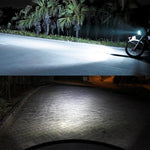 Lampadine LED P15D/H6M 72W 1000LM 6000K per moto