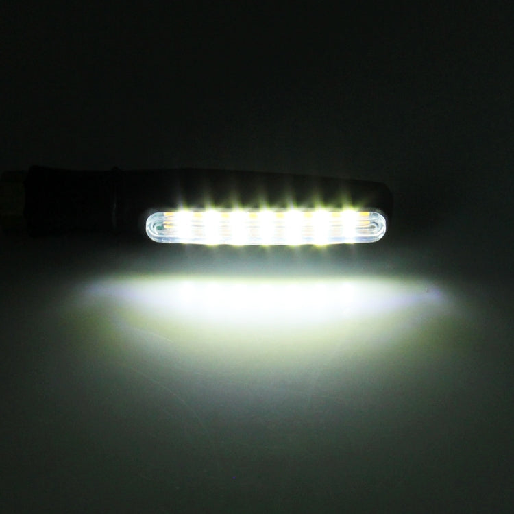4 pezzi indicatori direzione moto 12V 15 LED gialli