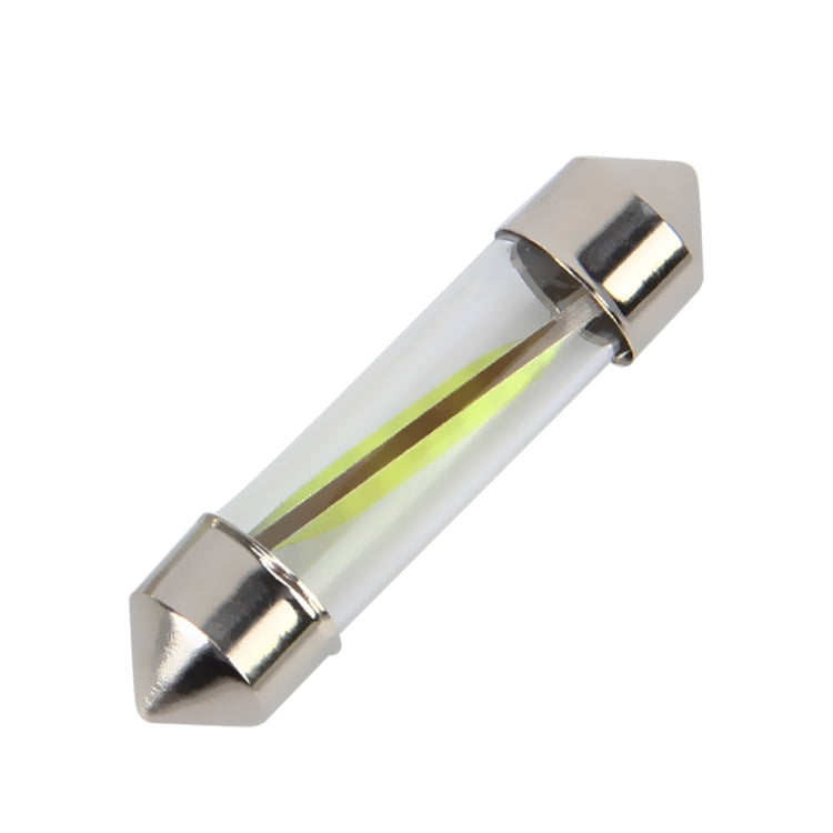 Lampada LED 36mm 1W 6000K luce bianca per auto DC 12V