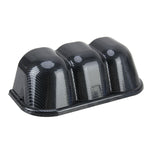 Supporto orizzontale universale per 3 indicatori auto 60 mm