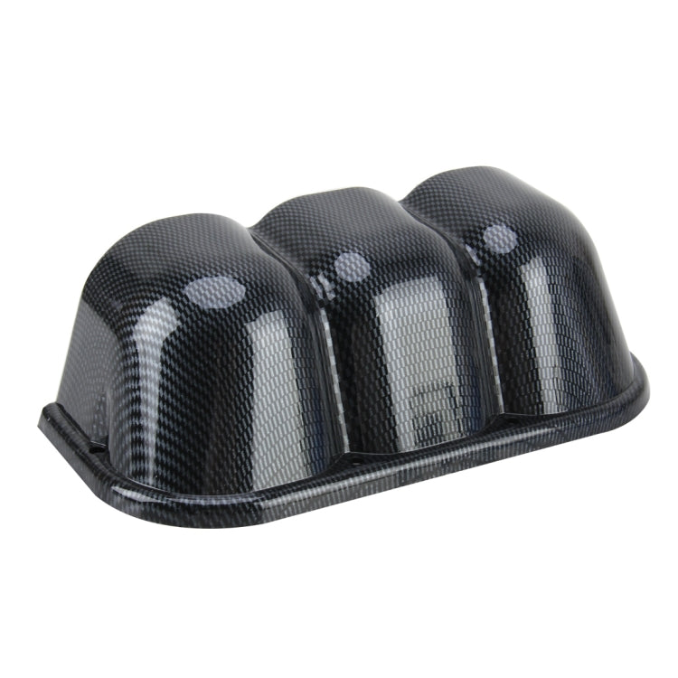 Supporto orizzontale universale per 3 indicatori auto 60 mm