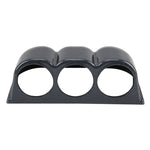 Supporto orizzontale universale per 3 indicatori auto 60 mm