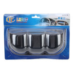 Supporto orizzontale universale per 3 indicatori auto 60 mm