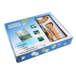 Set doccia portatile 12V con tubo in plastica da 2 m