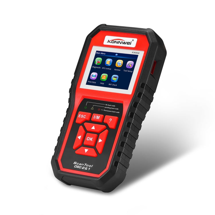 KONNWEI KW850 Scanner diagnostico OBDII CAN per auto benzina