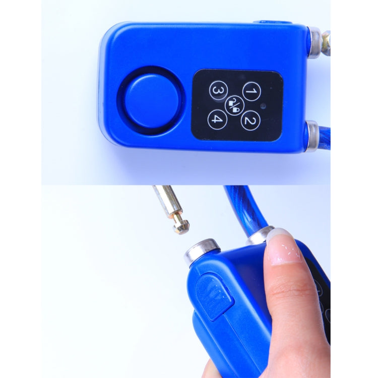 Allarme antifurto bicicletta con password e vibrazione IP44