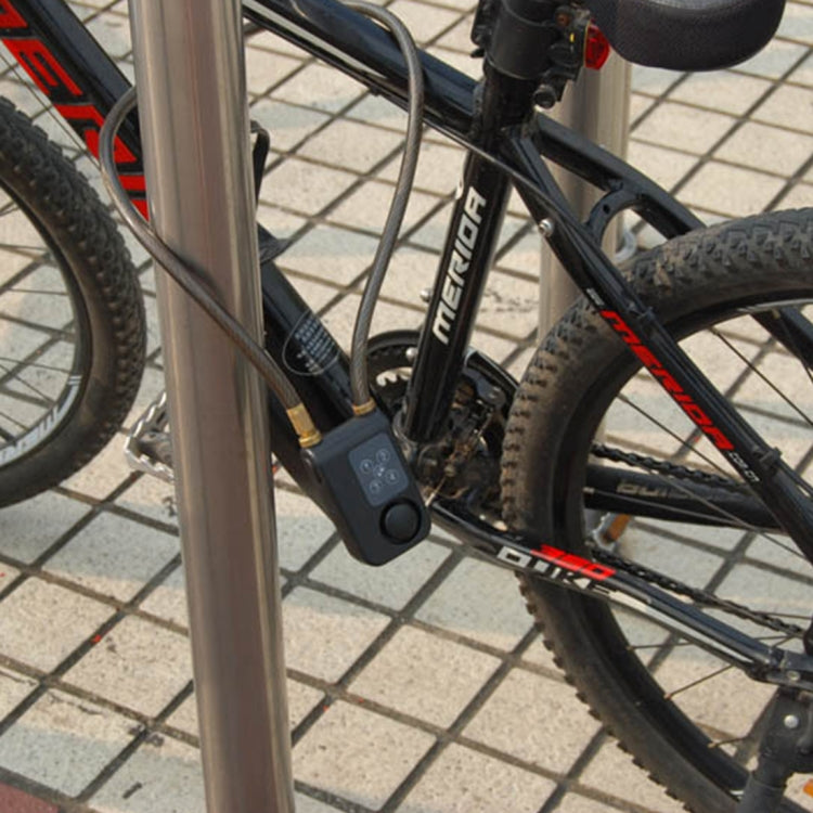 Allarme antifurto bicicletta con password e vibrazione IP44