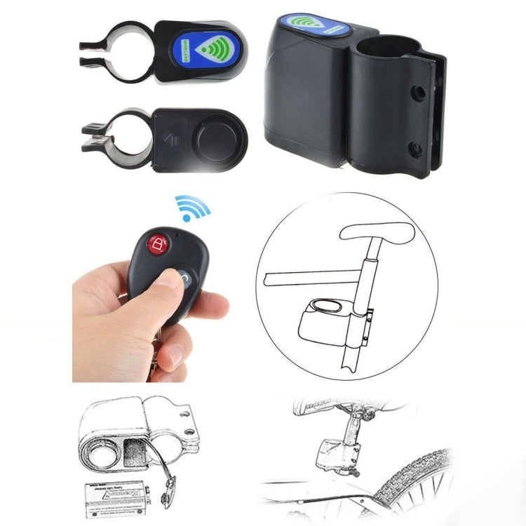 Allarme wireless per bicicletta con telecomando