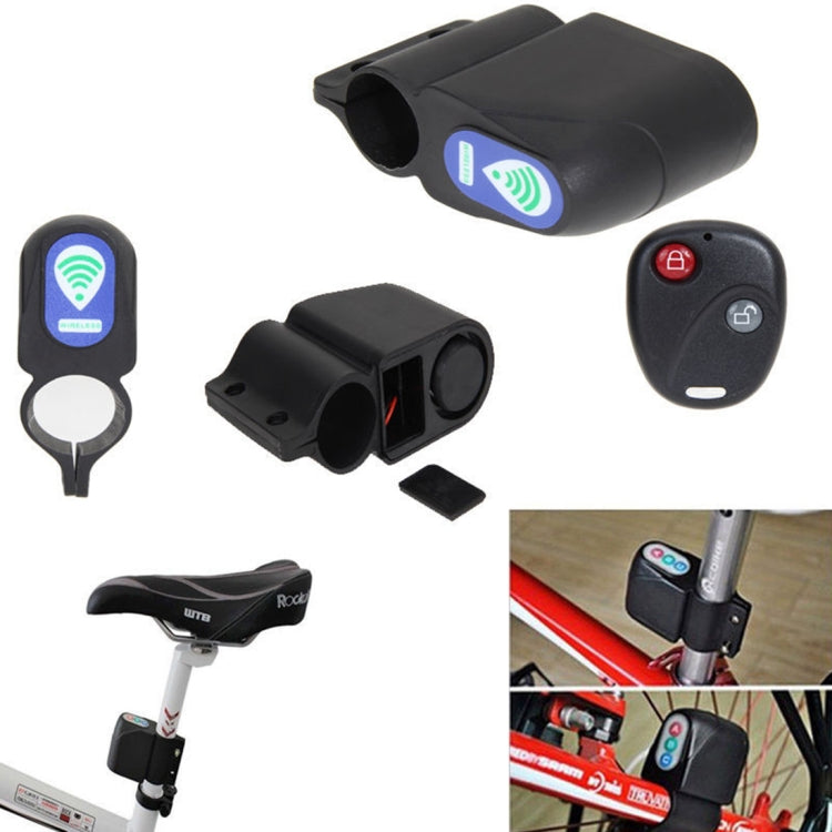 Allarme wireless per bicicletta con telecomando