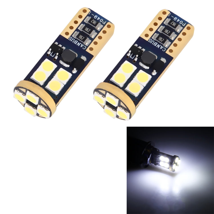 Lampadine LED T10 W5W 6000K 280LM con decodificatore 12V