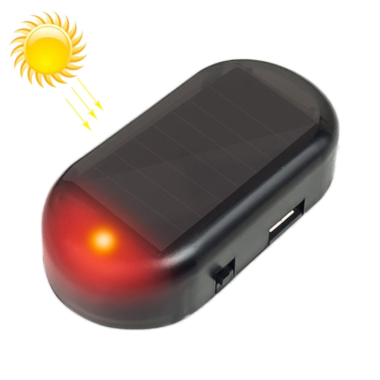 Allarme fittizio solare per auto con luce LED lampeggiante
