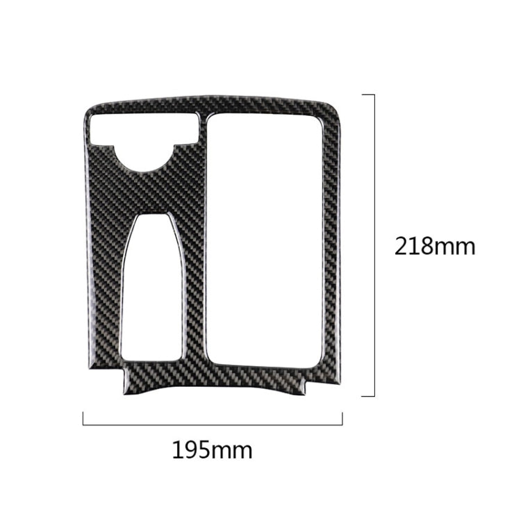 Adesivo pannello cambio fibra carbonio Mercedes-Benz W204 W212