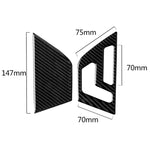 Adesivo decorativo fibra di carbonio per Mercedes-Benz W204