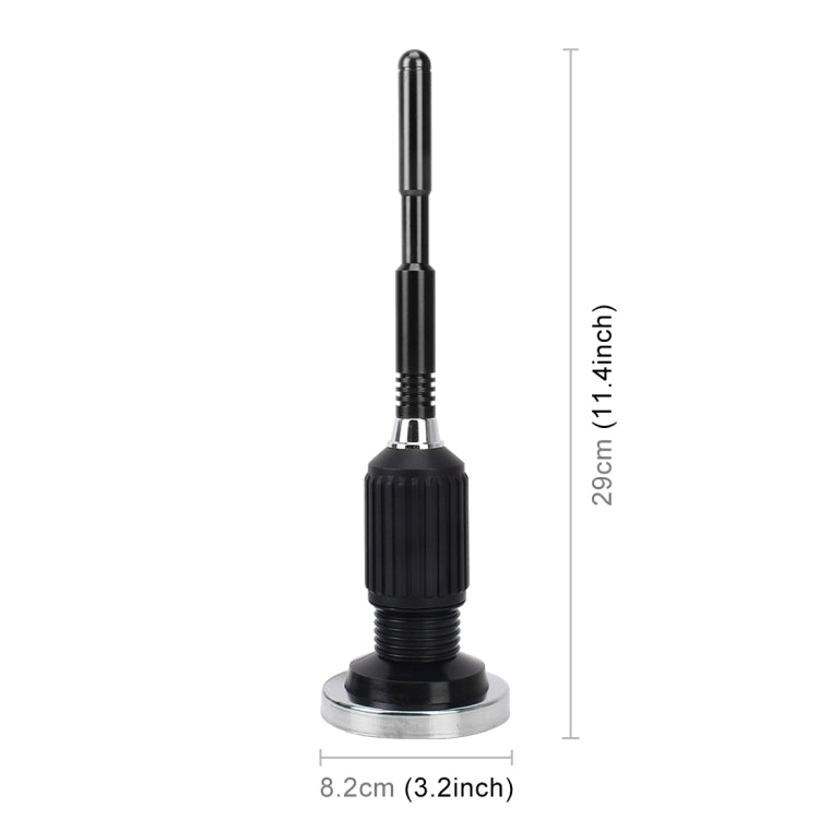 Antenna amplificata auto con base magnetica AM/FM