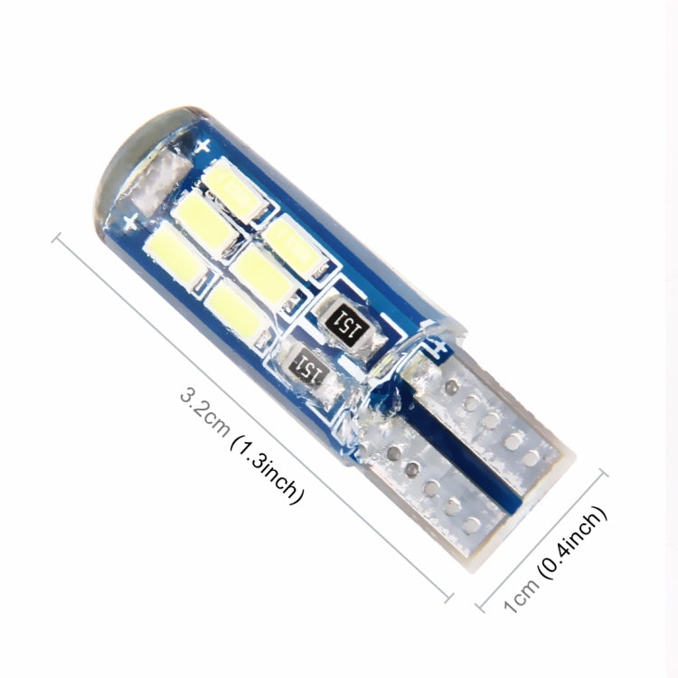 Lampada LED T10 1,3W 9 SMD 4014 Luce Bianca 12V Auto