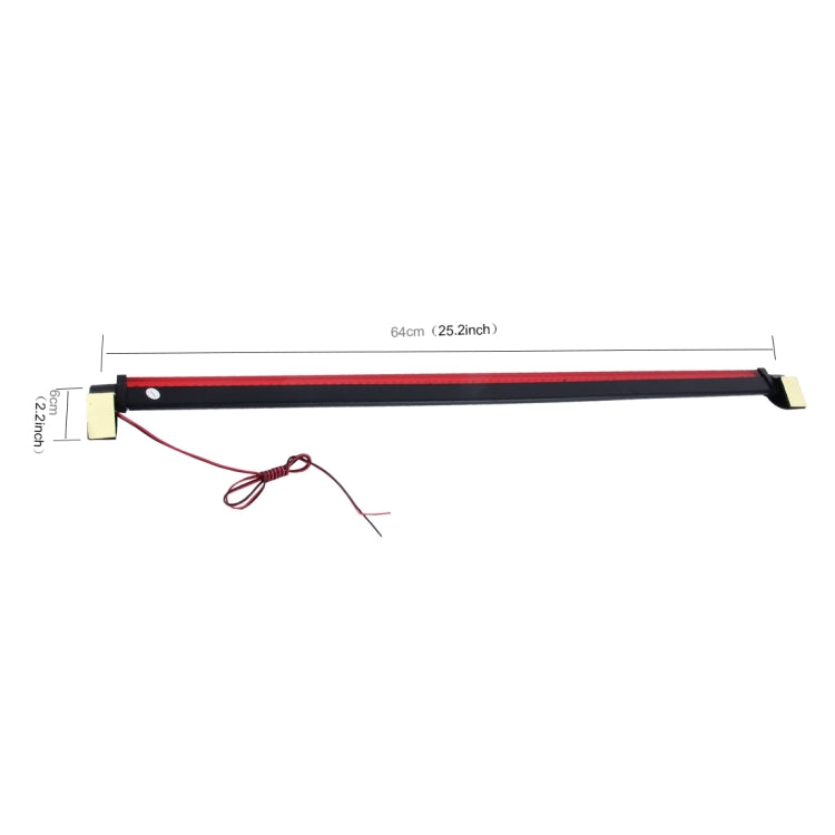 Terza luce freno auto a 80 LED con cavo 80 cm DC 12V