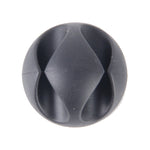 Clip doppio foro per gestione cavi 5 pezzi in silicone