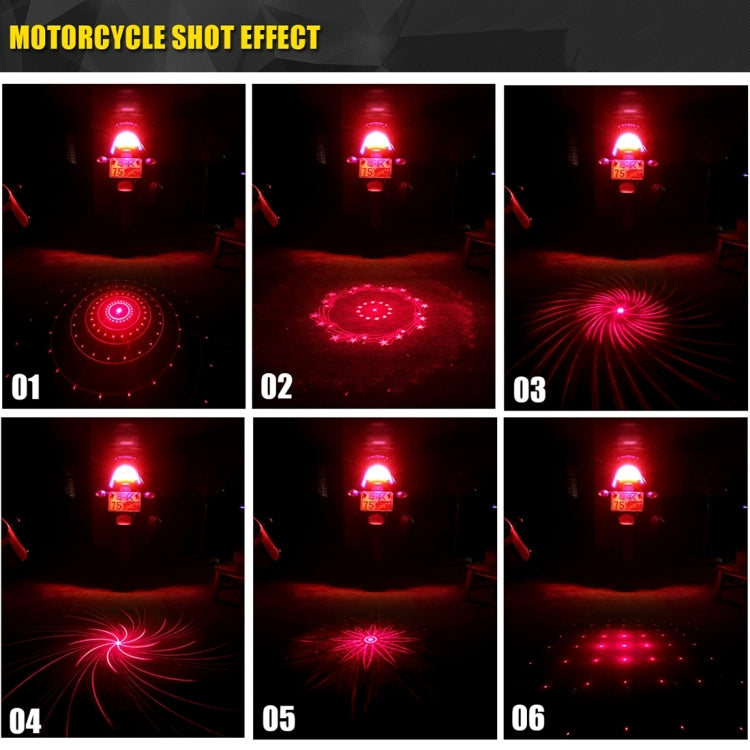 Allarme posteriore laser universale 200mW per auto e moto