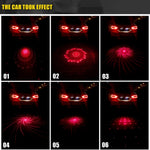 Allarme posteriore laser universale 200mW per auto e moto