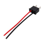 Portalampada H7 con base maschio e filo per auto