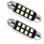 Lampada LED 39mm 12V 2W 8 LED SMD per auto
