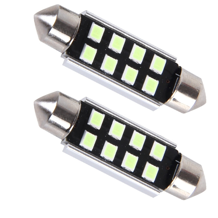 Lampada LED 39mm 12V 2W 8 LED SMD per auto
