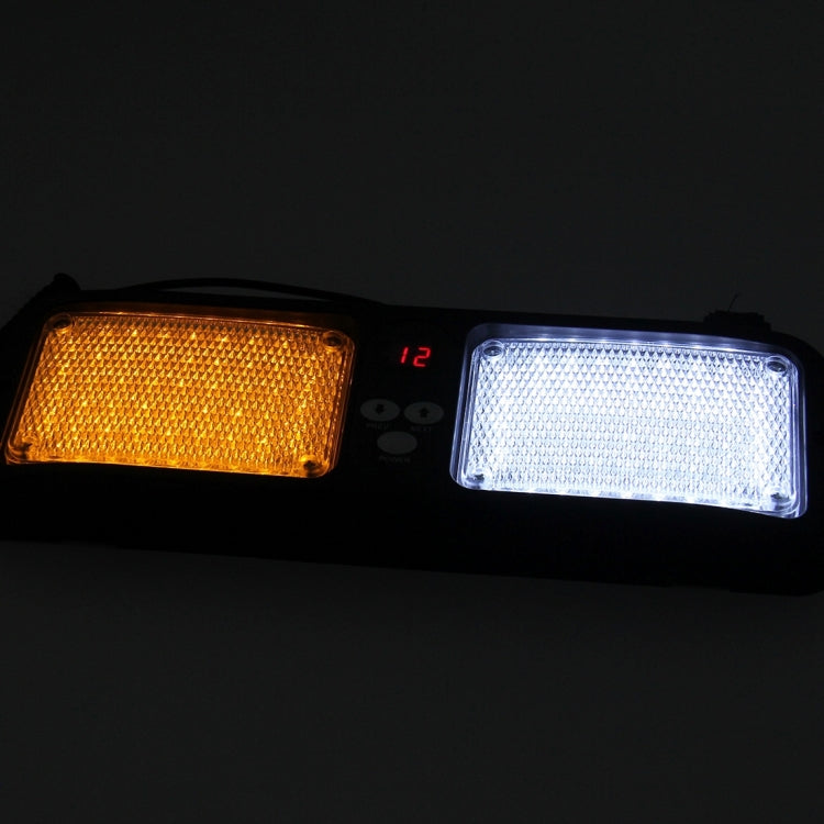 Luce LED parasole auto 12V 9W gialla e bianca