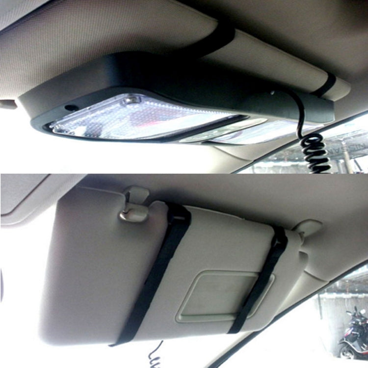 Luce LED parasole auto 12V 9W gialla e bianca