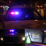 Luce LED parasole auto 12V 9W gialla e bianca