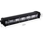 Luce da lavoro LED 18W 2300LM 6500K impermeabile 10-30V