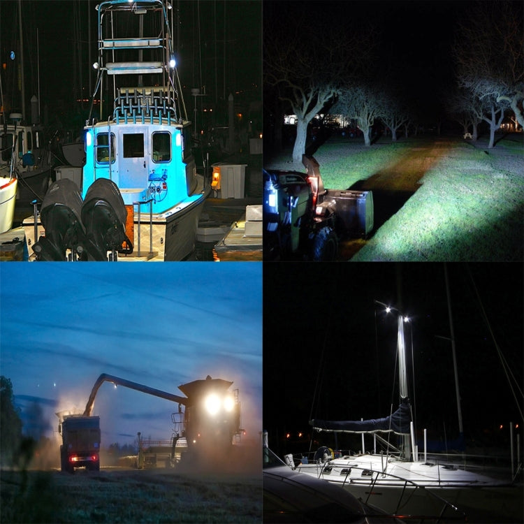 Luce da lavoro LED 18W 2300LM 6500K impermeabile 10-30V