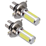 2 fari fendinebbia auto H4 20W 1250LM 6000K LED COB