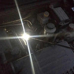 Specchio ispezione telescopico auto con luce LED 32 mm