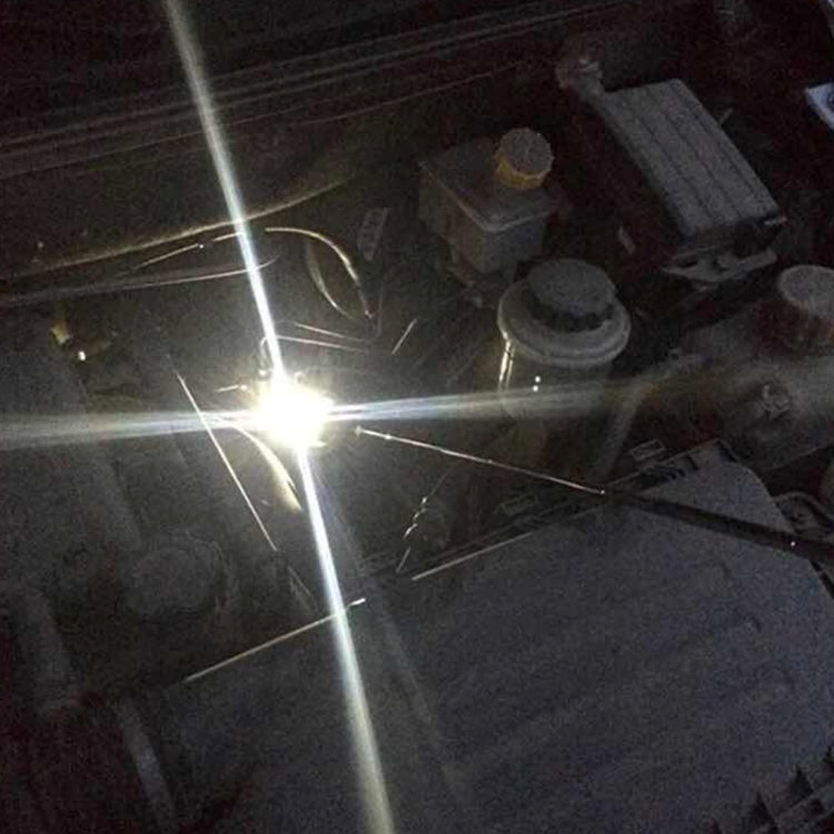 Specchio ispezione telescopico auto con luce LED 32 mm