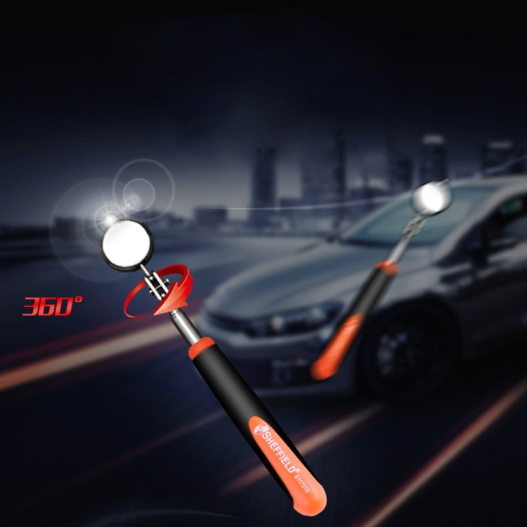 Specchio ispezione telescopico auto con luce LED 32 mm