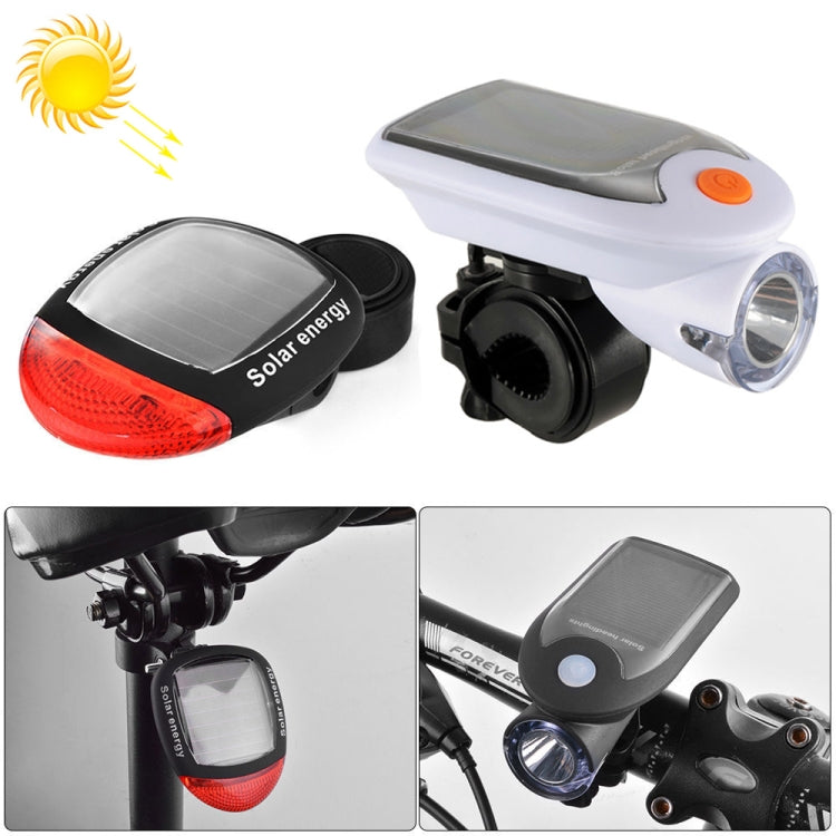 Set luci solari USB per moto e bicicletta 3W 240LM