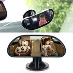 Specchietto retrovisore auto con ventosa regolabile 360°