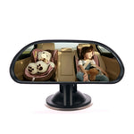 Specchietto retrovisore auto con ventosa regolabile 360°