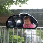 Specchietto retrovisore auto con ventosa regolabile 360°