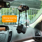 Specchietto retrovisore auto con ventosa regolabile 360°