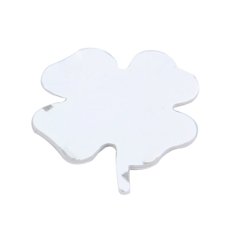 Adesivo Quadrifoglio Erba Fortuna per Auto 4x3,3 cm
