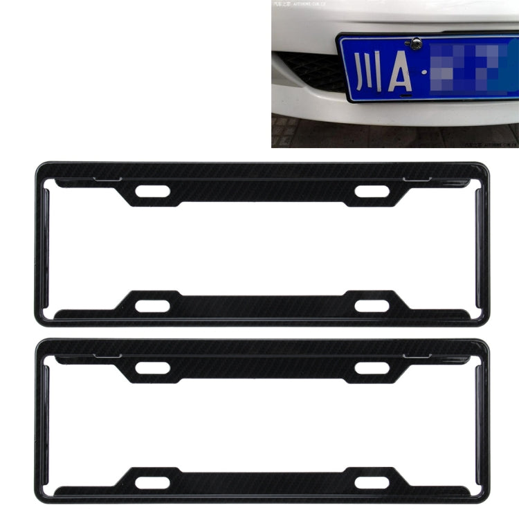 Telaio porta targa in piombo carbonio universale auto
