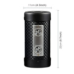 Subwoofer stereo Bluetooth 4 pollici rotondo con telecomando