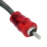 Cablaggio audio video auto 2 femmine a 1 maschio 26 cm