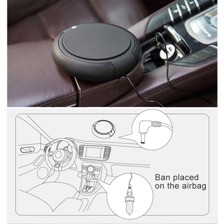 Purificatore d'aria USB per auto con ioni negativi