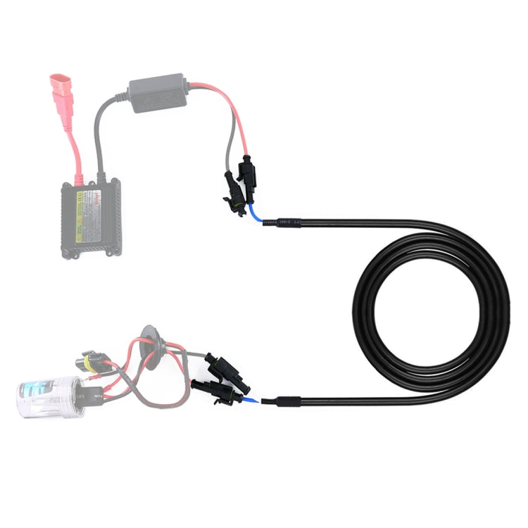 Cavo prolunga alta tensione 100 cm per reattore HID auto