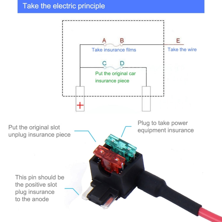 Adattatore TAP circuito aggiuntivo 12V auto mini