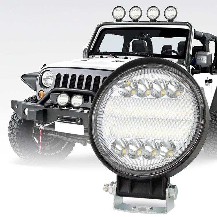 Faretto LED rotondo 15W 4 pollici luce bianca auto SUV