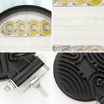 Faretto LED rotondo 15W 4 pollici luce bianca auto SUV